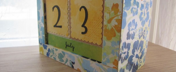Handmade Perpetual Calendar