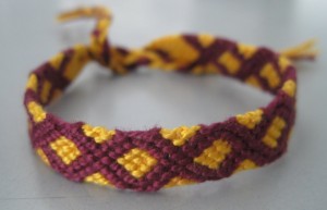 Handmade friendship bracelet 