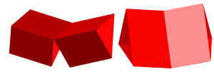 Two Connected Triangles