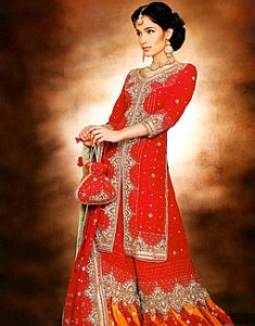 Credible red Nancy - Latest bridal dress