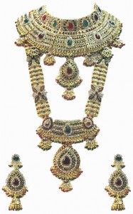 Indian handmade Kundan bridal jewelry
