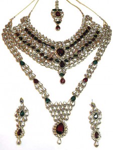 Kundan brides set