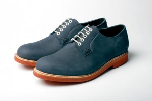 Back door men - Navy Nubuck