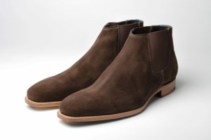 Black Sole Brown Suede