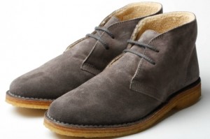 Grey Suede Shoe