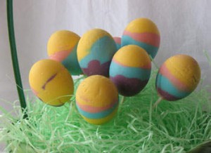 Decorated Handmade Egg Chocolate