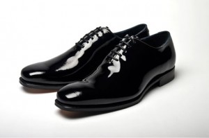 Rollin Tumblin black Patent Lather Shoe