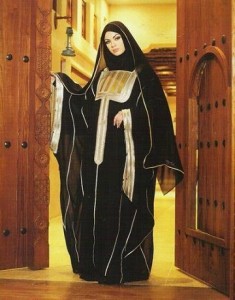 Arabian style abaya