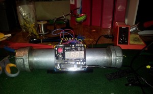 Pipe Bomb Alarm Clock