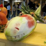 Carved Fruits in animal shape