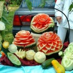 Carved Watermelon - Artwork