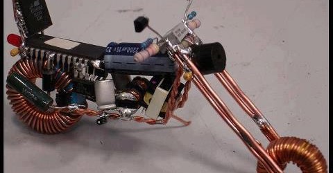 Handcrafted Tiny Motorbike Models