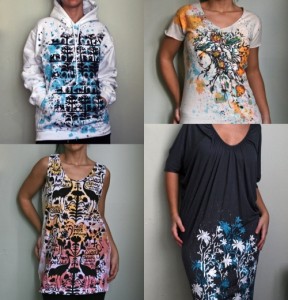 Hand Painted and Printed Clothes