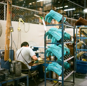 Leather Finishing Process