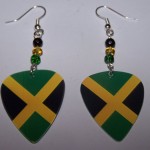 Support and Wear Jamaica Team Flag Earrings