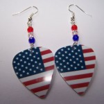 Support and Wear USA Team Flag Earrings