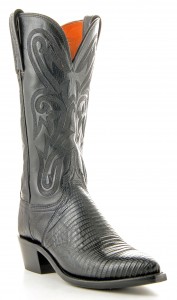 Womens Lucchese Lizard Boots