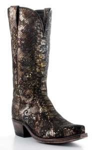 Womens Lucchese Precious Metals Boots