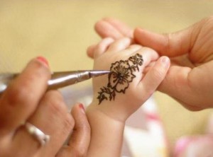 Cute Baby Girl Eid Mehndi Designs