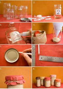 DIY Jar Table Tablet - Top 4 Economical DIY Wedding Appliances