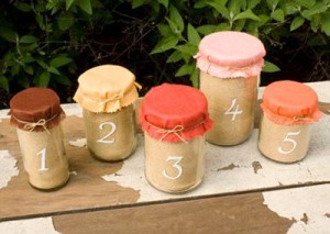 DIY Mason Jar Table Tablet - Top 4 Economical DIY Wedding Appliances