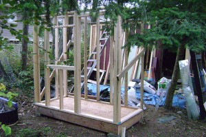 Building Garden Shed