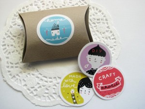 Handmade Sticker Promotional Set