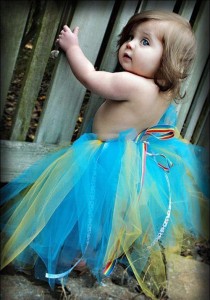 Baby Girl Blue Dress - Kids Fashion
