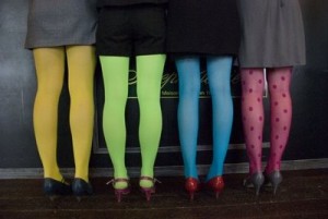 Colored tights