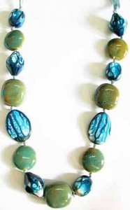 Beaded Stone Necklace