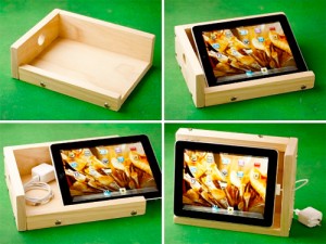 Handmade Wood stand for iPod - DIY Projects