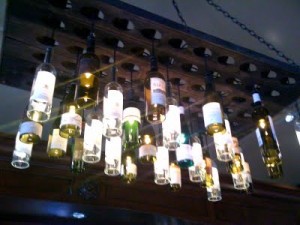 Bottle Chandelier