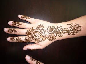 Back hand Mehandi Design Images