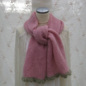 Hand knitted Lena Scarf