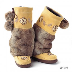 Metis Mukluk Boots - Tan