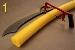 Step 1- How to Make Foam Sword