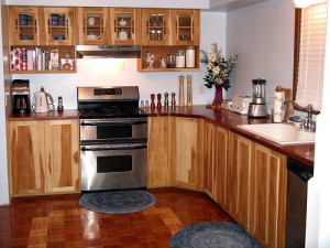 Kitchen cabinets