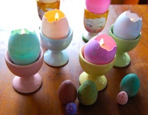 Amazing Eggshell Candles