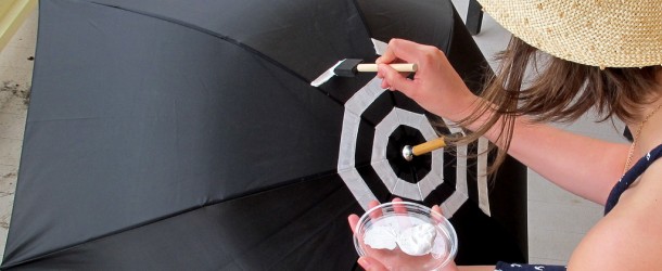 How to Make a Striped Umbrella – DIY Ideas