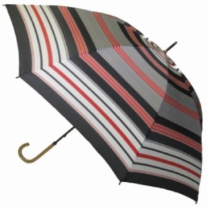 Rainbow Colored Striped Umbrella