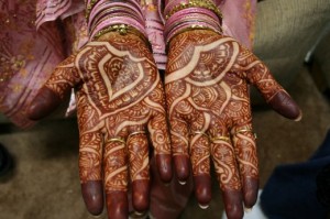 Arabic Mehndi Designs for Brides