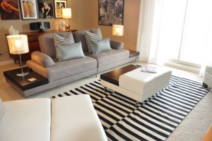 Carpeted Living Room