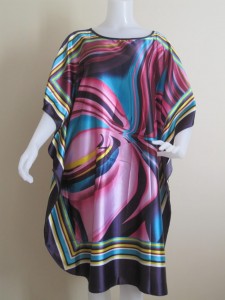 Rainbow Poncho Dress