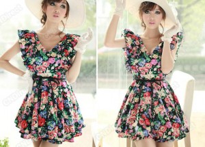 Summer Floral Tunic