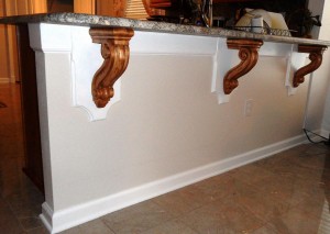 Carved Wooden Corbels