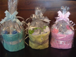 Covered Baby Gift Basket