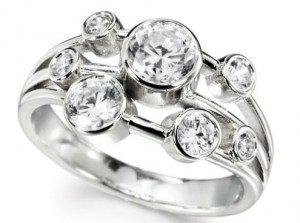 Stylish Diamond Ring