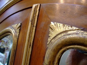 Antique Wardrobe Close Up