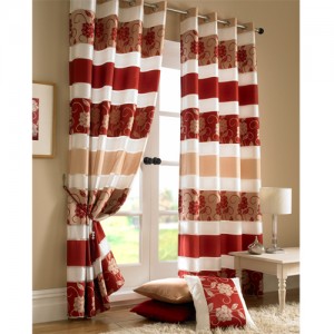 Striped Color Curtains