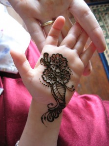 Eid Mehndi Designs for Kids